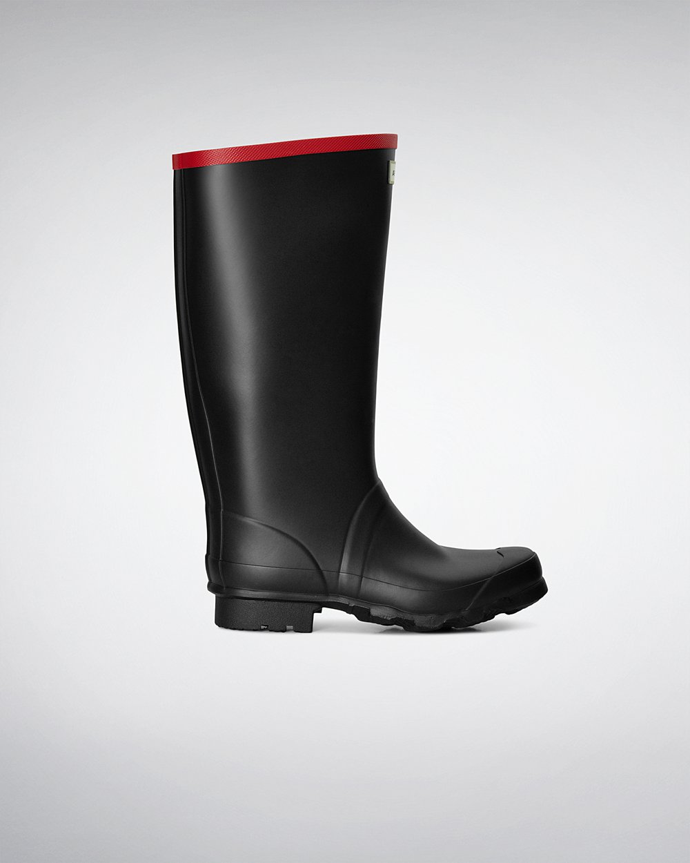 Hoge Regenlaarzen Dames - Hunter Argyll Full Knee - Zwart - 64SBUPQMX